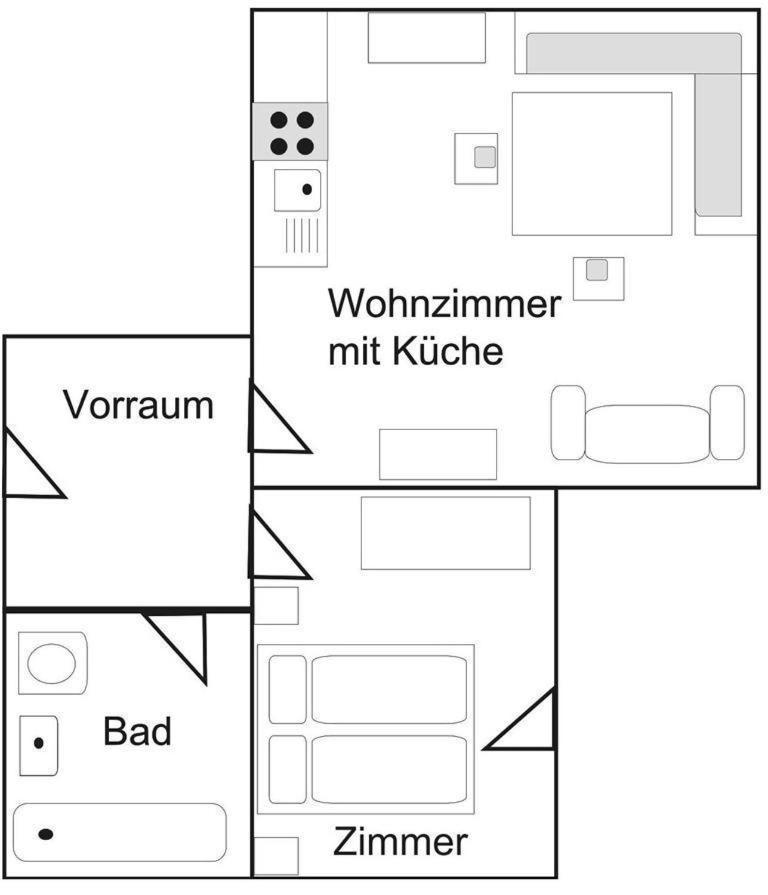 ブラントHaus Windeggaアパートメント エクステリア 写真